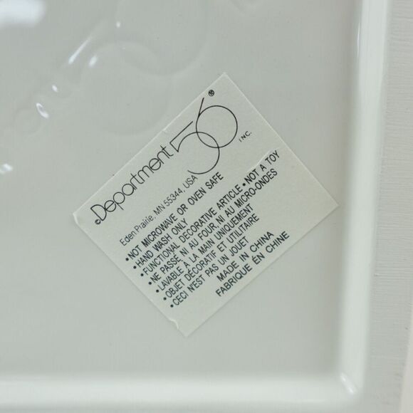 Department 56 Storybook Hickory Dickory Dock Hand Painted Tea Set Vintage - Picture 11 of 16